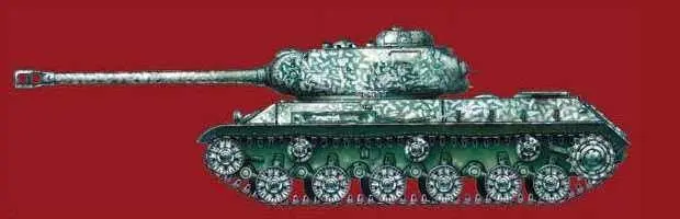 ИС2 советский тяжелый танк разработанный в 1943 году для борьбы с немецким - фото 723
