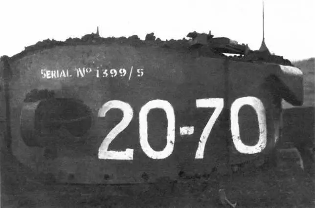 Танк MKIII Валентайн из состава 36й танковой бригады подбитый в районе - фото 91