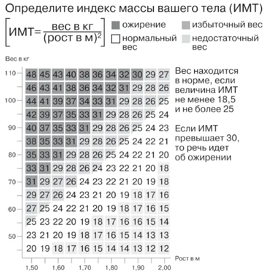Рис 7 Определение индекса массы тела Главная целевая группа кампании дети - фото 18