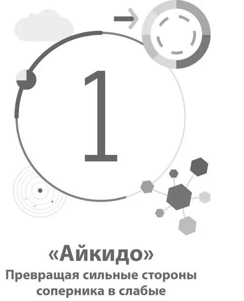 1 Айкидо Превращая сильные стороны соперника в слабые Шаблон Айкидо - фото 22