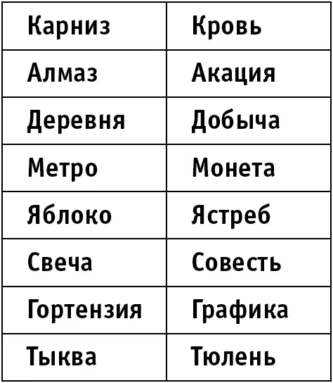 Упражнение Недостающий ряд Перед вами несколько рядов слов Потратьте - фото 13