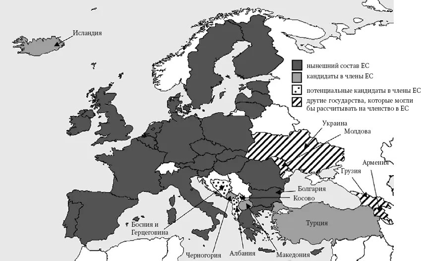 Рис 21 Потенциальные возможности расширения Европейского союза Источник - фото 6