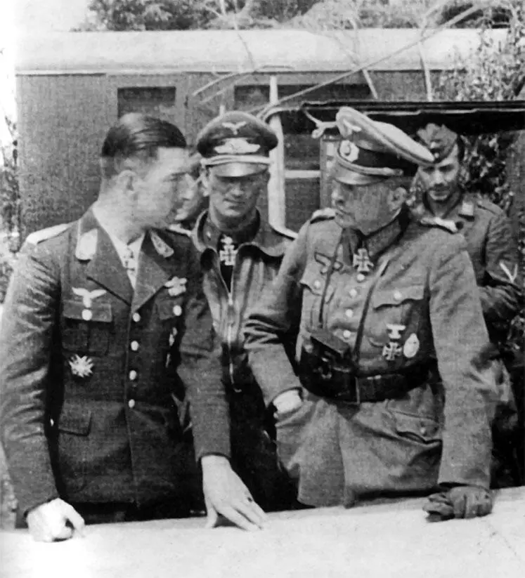 Два гения блицкрига командир истребительной эскадры JG51 Вернер Мельдерс - фото 66