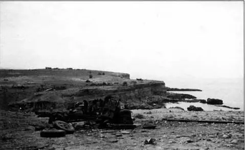 Побережье Крыма югозападнее Севастополя после тяжелых боев июль 1942 г - фото 131