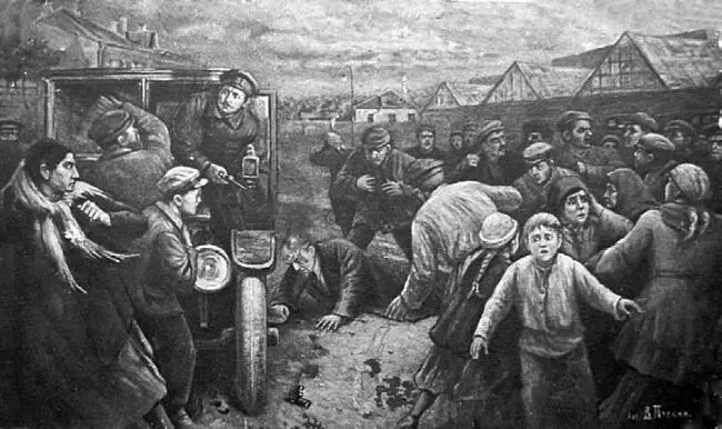 Покушение на Ленина Художник В Пчелин 1927 год А вы собственно ожидали - фото 38