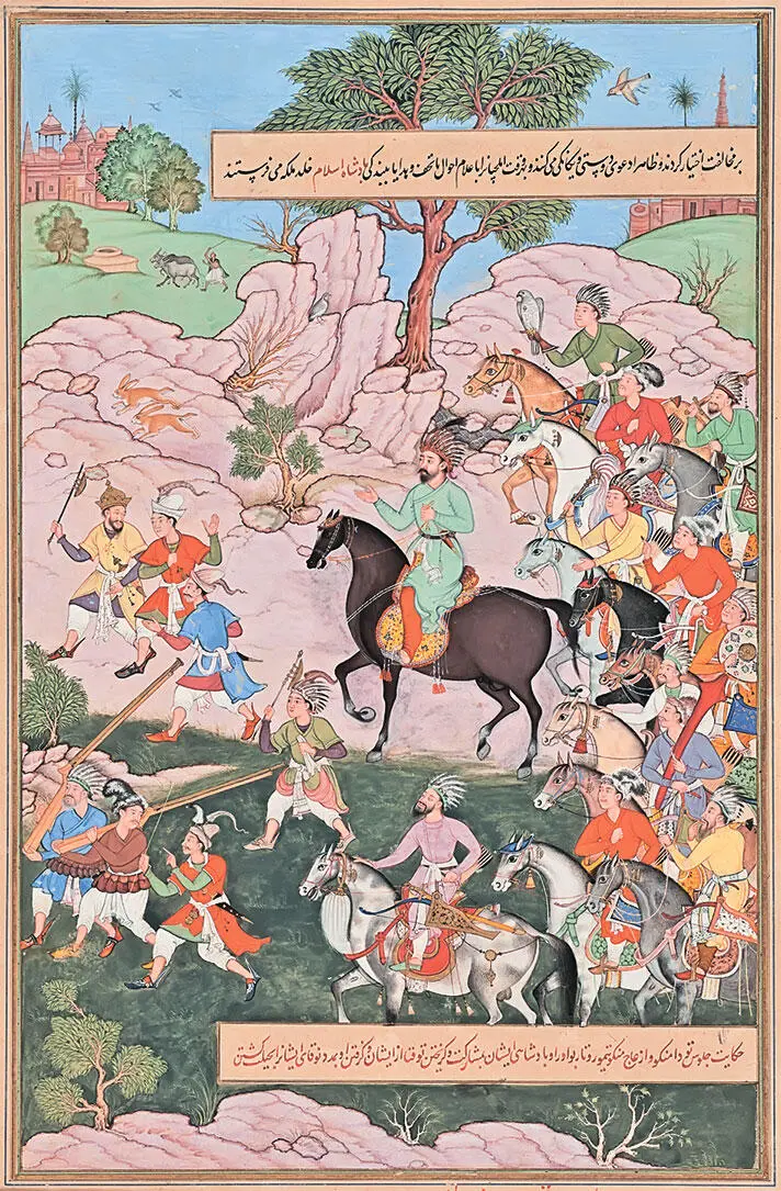 Хан ТодМунх Персидская миниатюра из Истории Чингисхана 1596 год И тогда в - фото 61