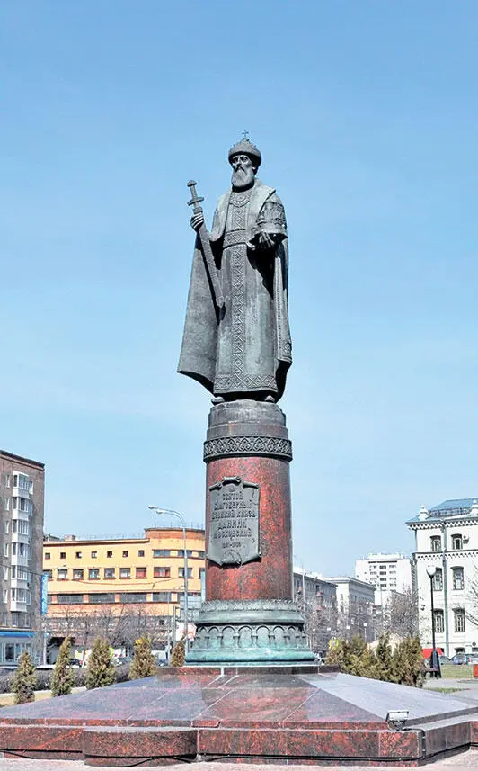 Памятник св князю Даниилу Московскому Князь Даниил Александрович и его братья - фото 85