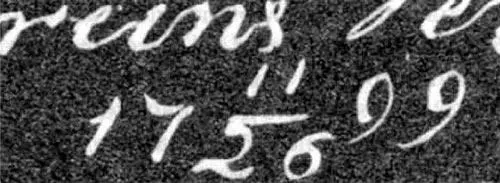 Рис 6101 Последняя дата на бельгийских табличках Первая цифра записана уже - фото 358