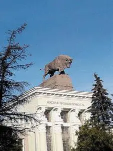 3 Памятникматрешка На месте ракеты установленной у павильона Космос до - фото 420