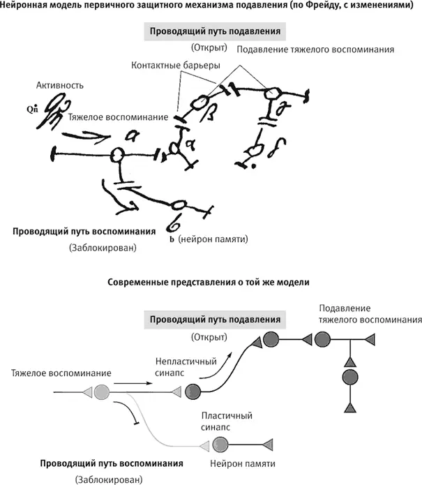 Рис 51 Представления Фрейда о нейронной сети участвующей в механизме - фото 9