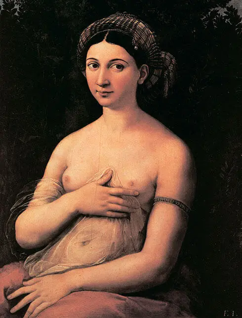 Рафаэль Санти Форнарина 15181519 Палаццо Барберини Рим Рафаэль Санти - фото 118
