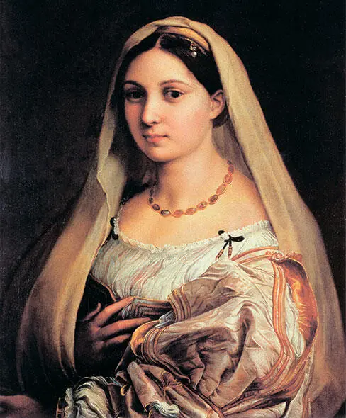 Рафаэль Санти Женщина под покрывалом или Донна Велата 15151516 Палатинская - фото 119