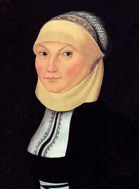 Лукас Кранах Старший Портрет Катарины фон Бора Лютер 1528 - фото 121