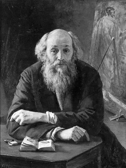 Николай Ярошенко Портрет художника Николая Николаевича Ге 1890 Петр I - фото 28