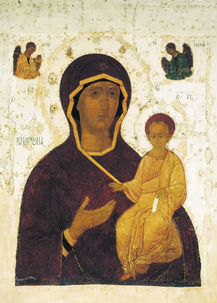 Дионисий Богоматерь Одигитрия 1482 г Государственный Русский музей - фото 106