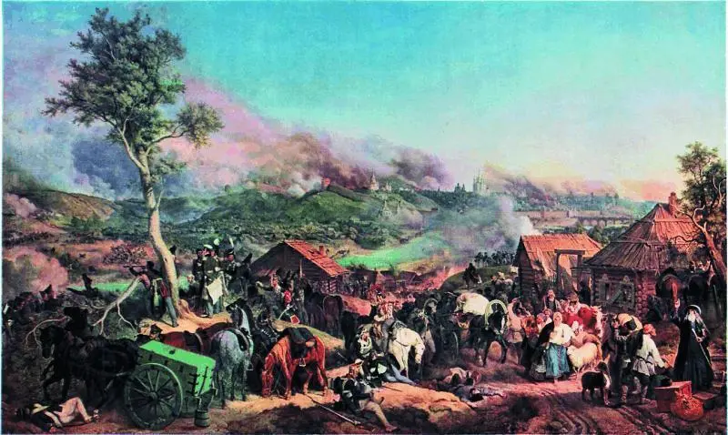 Петер фон Гесс Сражение при Смоленске 1846 г Петер фон Гесс Бой у - фото 4