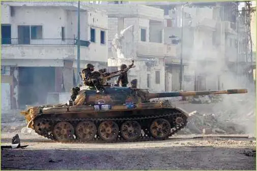 Танк Т55 сирийской армии 2014 год Что же не устроило танкистов в новой - фото 189