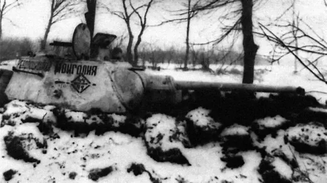 Танк 44й гв тбр в засаде под Бердичевом Зима 19431944 гг Выполняя - фото 193