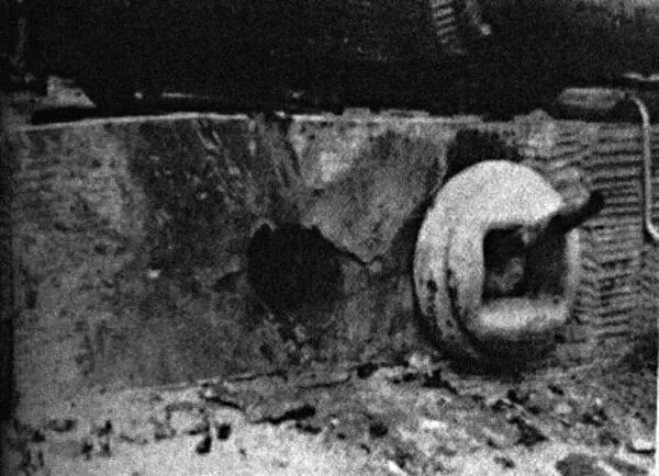 Подбитая пантера 2го тб 23й тд Апрель 1944 г Подбитая пантера 2го - фото 303