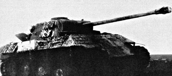 Подбитая пантера 2го тб 23й тд Апрель 1944 г Подбитая пантера 2го - фото 305