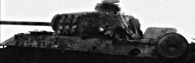 Подбитая пантера 2го тб 23й тд Апрель 1944 г В течение 2325 апреля 1944 - фото 306