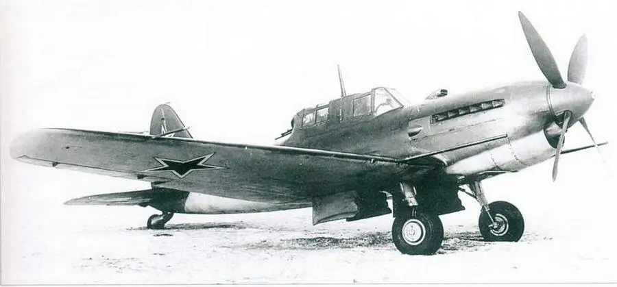 Штурмовик Су6 АМ42 на государственных испытаниях апрель 1944 г Но никакой - фото 99