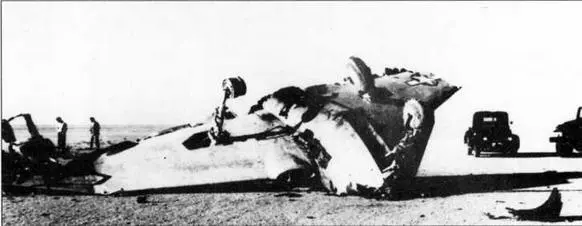 Обломки ХР56 41 786 после аварии 8 октября 1943 г Второй опытный - фото 117