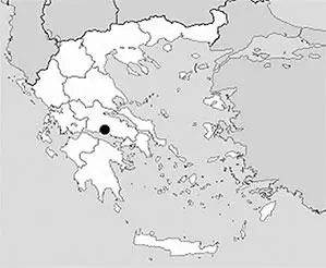 Рис 194 Расположение античных Дельф в современной Греции согласно - фото 203