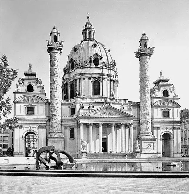 Рис 286 Собор св Карла в центре Вены возведенный в первой половине XVIII - фото 296