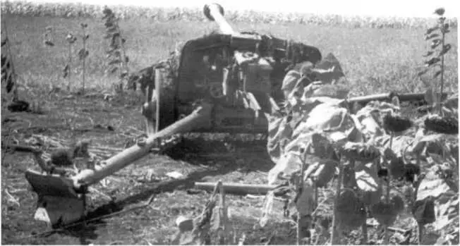 Захваченная 75мм противотанковая пушка Pak 40 Воронежский фронт район - фото 183