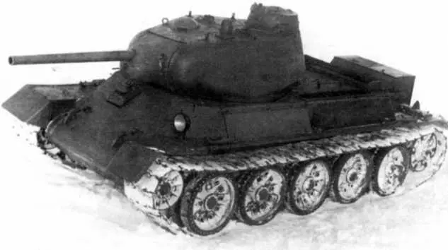 Опытный образец танка Т43 на испытаниях Декабрь 1942 года ЦАМО Однако 21 - фото 40