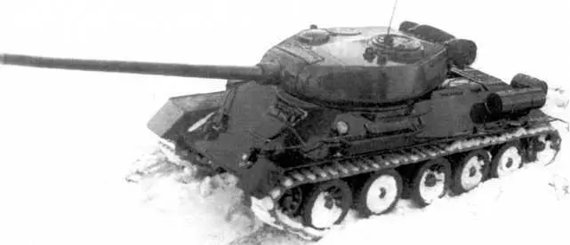 Макет танка Т34100 вооруженного 100мм пушкой Д10Т Февраль 1945 года - фото 74