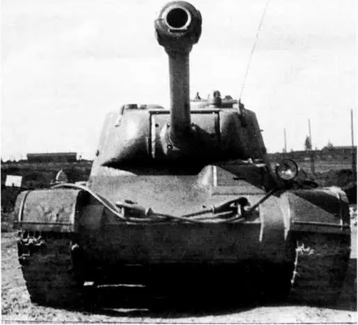 Опытный образец танка Т44122 вид спереди Весна 1944 года АСКМ В - фото 86