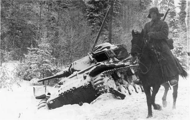 Этот PzIII AusfG нашел свой конец под Москвой Западный фронт 1941 год - фото 104