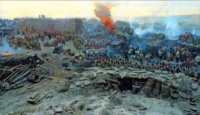 Слева перед Оборонительной башней Малахова кургана сестра милосердия ПИ - фото 107
