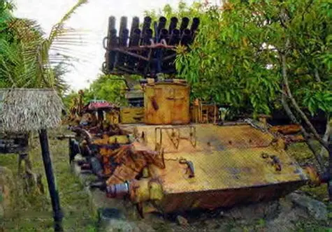 Китайская РСЗО на базе тягача БТС4А Подорвавшиеся - фото 175