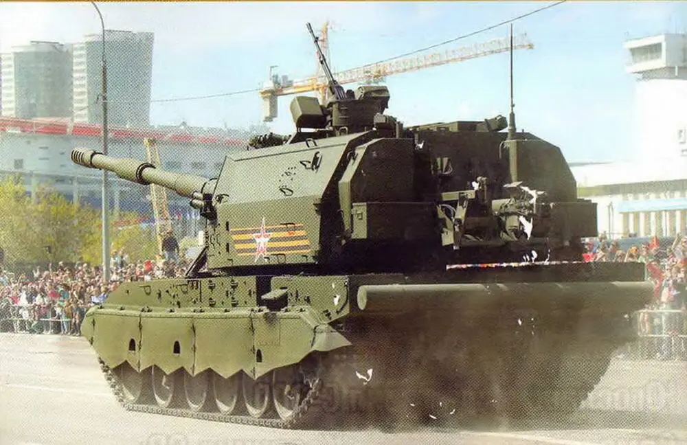 152мм гаубица 2С35 КоалицияСВ Москва 9 мая 2015 г Фото Д Пичугина - фото 24