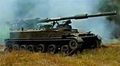 Отработка 152мм одноствольной артиллерийской системы установленной на базе - фото 7