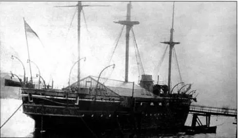 Каллиопа в качестве блокшива в Блайте около 1920 г В Сиднее экипаж корвета - фото 108