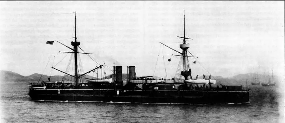 Чжэньюань во время маневров в Даляньване в 1894 г Единственное известное - фото 111