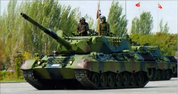 Танки Leopard 1АЗ Танк Leopard 2А4 3D модель танка Алтай представленная - фото 3