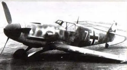 Истребители Bf 109 вариантов Е G G и К Удивительно знакомая ситуация - фото 141