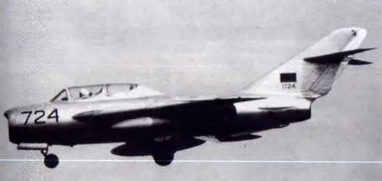 FT6 J6 JJ6 FT6 Осенью 1979 г военная авиация республики - фото 98