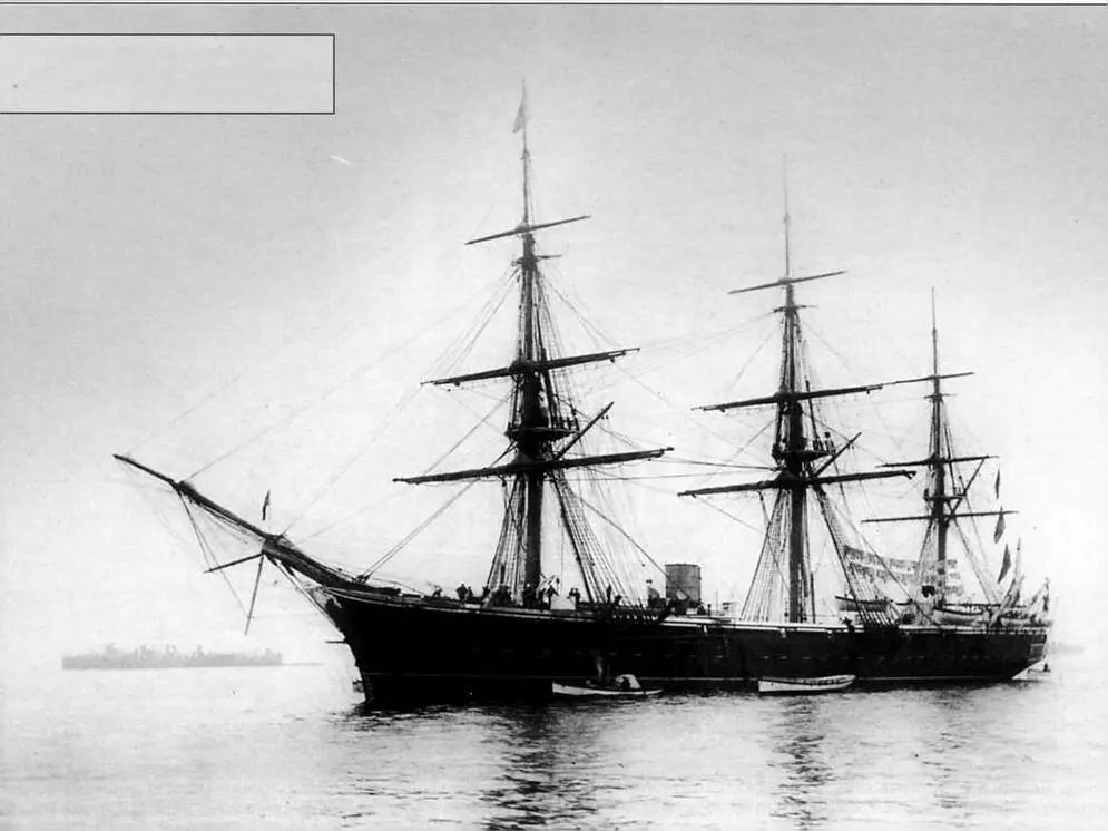 Волидж в конце 1890х гг На заднем плена виден эсминец 27узлового типа - фото 101