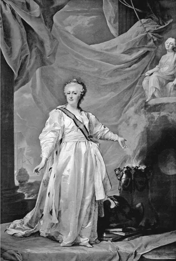 Екатерина II Дмитрий Кевицкий 1780гг Не ограничиваясь теорией она в - фото 46
