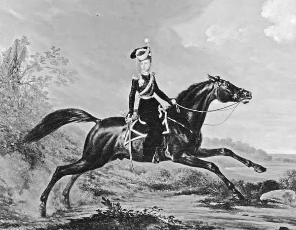 Великий князь Александр Николаевич Франц Крюгер 1832 г Гроб с изуродованным - фото 66