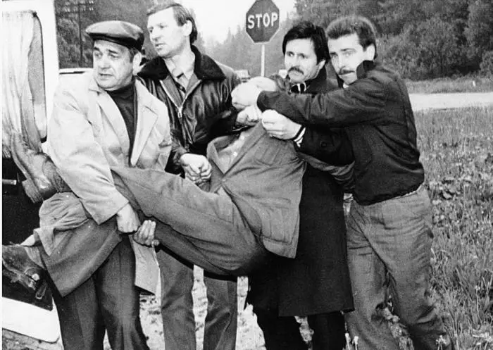 Эдвард Ли Ховард в Москве 1995 год AP Photo Tanya Makeyeva Кэти Кранц - фото 36