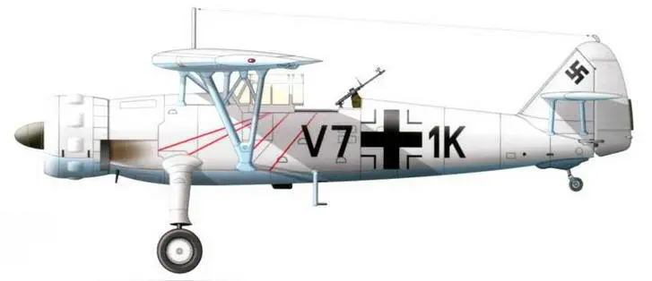 Hs 126В1 из состава 1Н32 советское Заполярье зима 194142 г Hs - фото 42