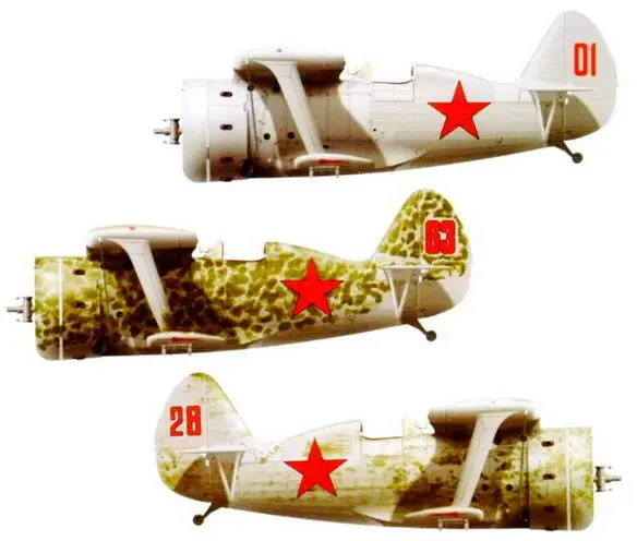 И153 из состава 92го ИАП Реконструкция выполнена по фото художник А - фото 26