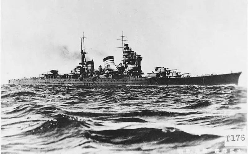 Японский крейсер Хагуро потопивший голландский флагман Де Рейтер 27 - фото 9